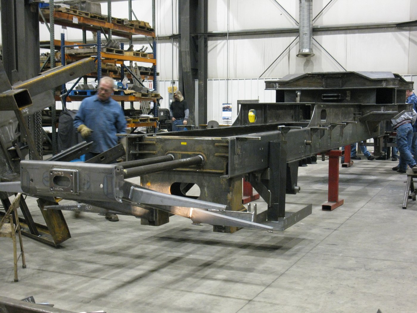 Our Specialties: Boom Assembly & Large Part Welding