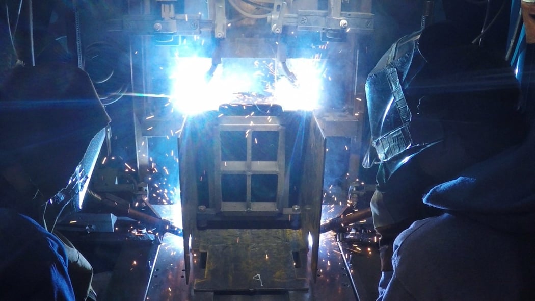 Our Specialties: Boom Assembly & Large Part Welding